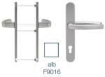 blaugelb Maner usa termopan, blaugelb DGT35, exterior, 92 x 35 mm, material aluminiu, fara accesorii de prindere, culoare alb RAL 9016
