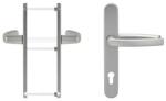 blaugelb Maner usa termopan, blaugelb DGT35, exterior, 92 x 35 mm, material inox inox mat, fara accesorii de prindere