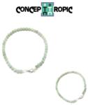  Bratara Amazonit Diametru 62 mm - Rotund Fatetat 4x4 mm - Accesorii Argint 925