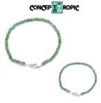  Bratara Aventurin Diametru 62 mm - Rotund Fatetat 3-3, 9 mm - Accesorii Argint 925