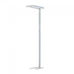 V-TAC Lampa de Iluminat Pentru Podea cu LED 80W, Dimabila, 4000K, Argintie Patrata (15712-)