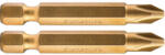 Fortum behajtóhegy PH, 2 db, S2 acél, Titanium bevonat; PH 1×50mm (4741281) (4741281)