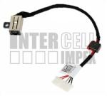 Dell Inspiron 15-5000 5551 5552 5555 5558 5559 5566 5758 Vostro 3558 3559 series KD4T9 gyári új DC jack aljzat alaplapi kábellel