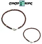  Bratara Jasp Rosu Diametru 63 mm - Rotund Fatetat 3x3 mm - Accesorii Argint 925