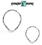  Bratara Iolit Diametru 65 mm - Rotund Fatetat 3x3 mm - Accesorii Argint 925