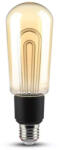 V-TAC Bec LED 5W, E27, T60, Vintage, Lumina Calda 2700K (15165-)