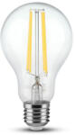 V-TAC Bec LED Filament 12.5W, E27, A70, Sticla Clara, Lumina Naturala 4000K (15676-)
