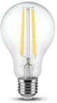 V-TAC Bec LED Filament 12.5W, E27, A70, Sticla Clara, Lumina Naturala 4000K (22052-)