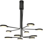 Özcan Candelabru din Acril si Metal 30W cu 10 Brate, Lumina Calda (39011-)