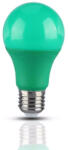 V-TAC Bec LED 9W, E27, Plastic, Culoare Verde (15392-)