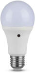 V-TAC Bec LED - 9W, E27, A60, Thermoplastic, Senzor 200D, 2700K (18440-)