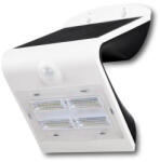 V-TAC Lampa de prete LED cu incarcare solara de 3W, Corp Alb/Negru (16499-)