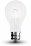 V-TAC Bec LED - 4W, Filament E27, A60, Dispersor Semi Transparent 2700K (18355-)