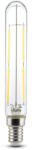 V-TAC Bec LED 4W, E14, T20, Filament Sticla Clara, Lumina Calda 3000K (15364-)