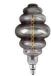 V-TAC Bec LED 8W Fumuriu, Dublu Filament, Dimabil, S200, E27, Lumina Calda 2000K (15670-)