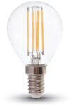 V-TAC Bec LED - 4W, Filament, E14, P45, 2700K, Dimabil (18409-)