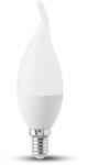 V-TAC Bec LED 5.5W, E14, Plastic, Lumanare cu Flacara, Lumina Calda 3000K - SAMSUNG CIP (15178-)