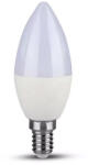 V-TAC Bec LED 5.5W, E14 Lumanare Alb Cald 3buc/set (11995-)