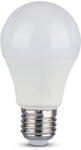 V-TAC Bec LED - 9W, E27, A60, Thermoplastic 3 Step, Dimabil, 2700K (2443-B)