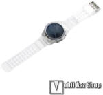  Okosóra szilikon szíj / szilikon tok - ÁTTETSZŐ - 250mm hosszú - HUAWEI Watch GT 2 46mm