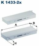 FILTRON Filtru, aer habitaclu FILTRON K 1433-2x (K 1433-2x)