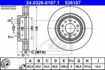 ATE Disc frana ATE PowerDisc 24.0326-0107.1 (24.0326-0107.1)