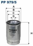 FILTRON filtru combustibil FILTRON PP 979/5 (PP 979/5) - automobilus
