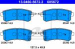 ATE set placute frana, frana disc ATE 13.0460-5672.2 (13.0460-5672.2)