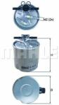 MAHLE filtru combustibil MAHLE KL 440/40 (KL 440/40) - automobilus