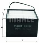 MAHLE filtru combustibil MAHLE KX 394 (KX 394) - automobilus