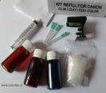 Canon Kit refill reincarcare cartuse Canon CL-38 CL-41 CL-51 color CL38 CL41 CL51 pt Canon Pixma iP1800 iP2600 MP150 MP180 MP210 MX300 MX310