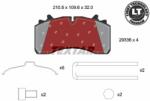 TEXTAR set placute frana, frana disc TEXTAR 2933606 (2933606)