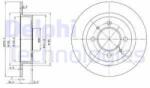DELPHI Disc frana DELPHI BG3126 (BG3126) - automobilus