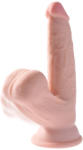 Pipedream King Cock Plus - 6" Triple Density Cock with Swinging Balls