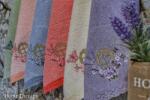  Хавлиена кърпа 30 на 50 с бродерия пеперуди