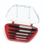  Mannesmann Tört csavarkiszedő készlet törött csavar kiszedő 5 részes 3-24 mm MAN-529-5-S (MAN-529-5-S)
