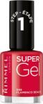 Rimmel Super Gel körömlakk nőknek 12 ml 045 Flamenco Beach