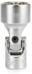 Genius Tools 355619 3/8"-os 12 lapú csuklós dugókulcs, 19 mm (355619)