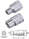 Genius Tools 252507 1/4"-os E-típusú (belső torx) dugókulcs fej, E-7 (252507)