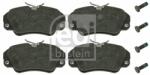 Febi Bilstein set placute frana, frana disc FEBI BILSTEIN 16031 (16031)
