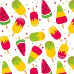 Ambiente Popsicles papírszalvéta 33x33 cm
