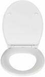 WENKO Capac de toaletă premium Samos WENKO, închidere silențioasă a capacului de toaletă Fixare Duroplast Fix-Clip (21903100)