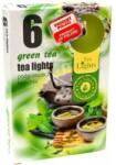 Tea lights Zöld Tea 6 db