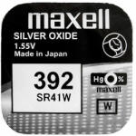 Maxell SR41W 1.55V ezüst-oxid gombelem (SR41W)