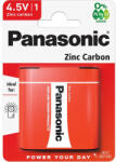 Panasonic 3R12R-1BP RED ZINC féltartós elem, 4.5 V-os lapos, 1 db/bliszter (3R12R-1BP)