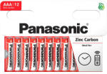 Panasonic R03RZ-12HH RED ZINC féltartós elem, AAA (micro), 12 db/bliszter (R03RZ-12HH)