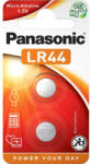Panasonic LR-44EL/2B alkáli gombelem, 2 db/bliszter (LR44EL-2B)
