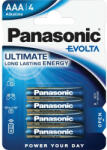 Panasonic LR03EGE-4BP EVOLTA szupertartós alkáli elem, AAA (micro), 4 db/bliszter (LR03EGE-4BP)