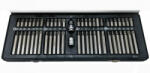 Welzh Werkzeug 6880-WW 10 mm-es befogású profi bitkészlet, torx, imbusz, spline, rövid és hosszú, 54 részes (6880-WW) - praktikuskft