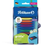Pelikan Creioane cerate Griffix, in tavita pentru set Kreativ, 8 culori/set, Pelikan 700825